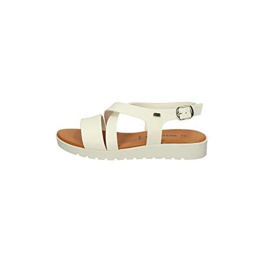 Valleverde sandalo donna pelle 24101 bianco una calzatura comoda adatta per tutte le occasioni. Primavera estate 2020. Eu 37