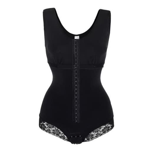 JPXJGT body fajas colombianas aperto busto shapewear donna corsetto dimagrante bodysuit intimo modellante contenitivo shaper(color: black, size: m)