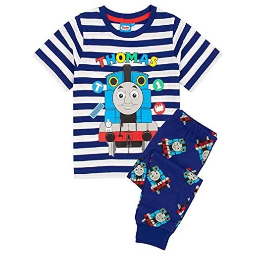 Thomas & Friends i ragazzi pigiamas si allenano maglietta con fondo lungo o cort 3-4 anni