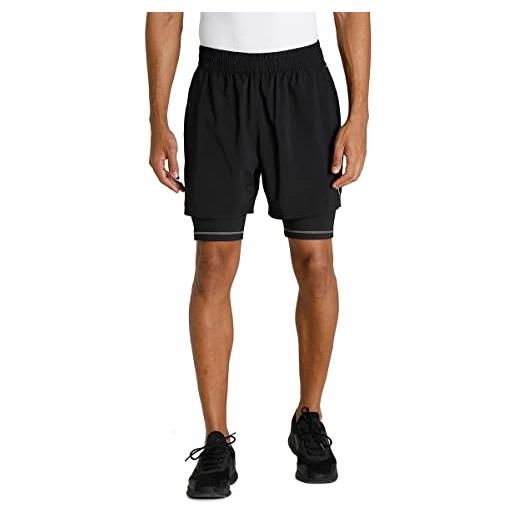 PUMA uomo regular shorts shorts da running grafici 2 in 1 5" da uomo m black