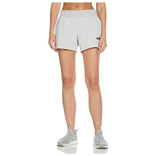 PUMA shorts da ginnastica essentials donna 3xl light gray heather