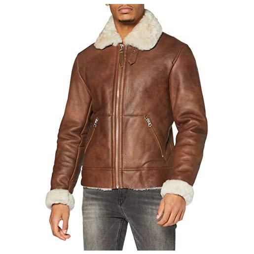 Schott NYC lcb100 giacca di pelle, rust, 3x-large uomo