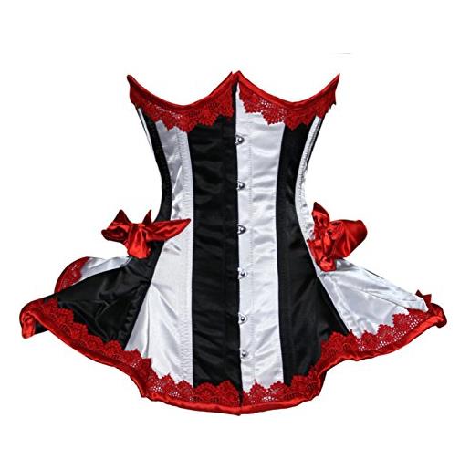 luvsecretlingerie 22 in acciaio donna annata allenamento in vita sottoseno raso bustier corset corsetto #8408-sa