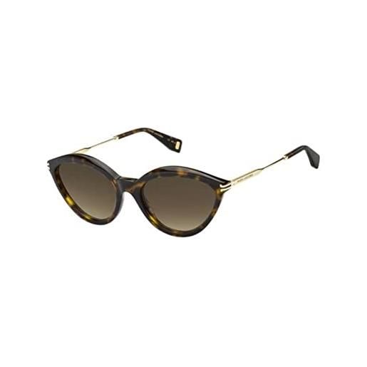 Marc Jacobs jar mj 1004/s wr9/ha brown havana sunglasses unisex acetate, standard, 56 occhiali, m donna