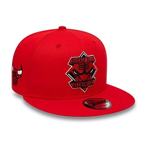 New Era cappellino 9fifty diamond patch bulls. Era berretto baseball cappello hiphop m/l (57-59 cm) - rosso