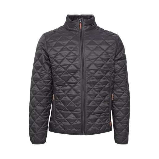 b BLEND blend stanley giacca piumino giacche mezza stagione da uomo con collo alto, taglia: m, colore: phantom grey (70010)