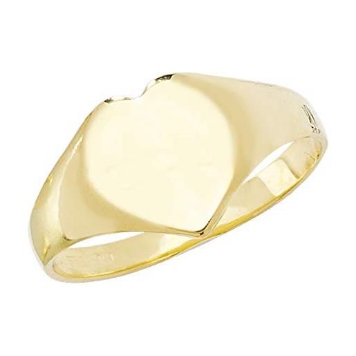 EDS Jewels anello da donna cuore in oro giallo 9k (375) wjs18580