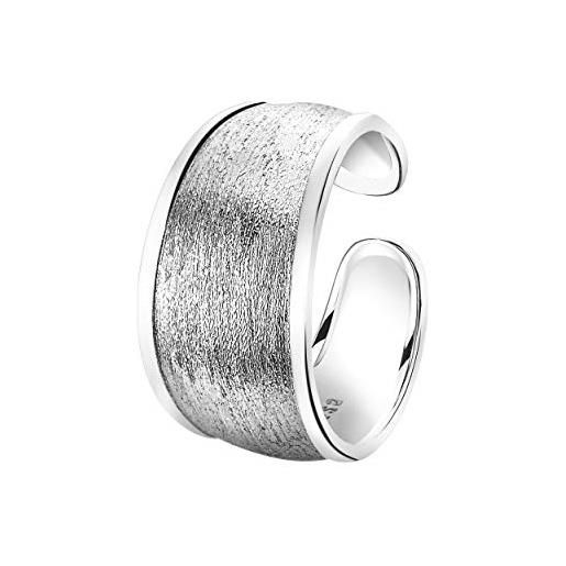 Sofia Milani - anello da donna in argento 925 - design a largo - 10096-16 (17.7)