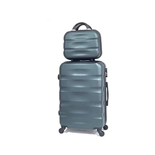 CELIMS valigia bagaglio a mano/media/grande con o senza astuccio, marchio francese, moyen & vanity