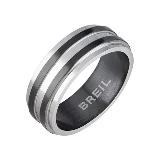 Breil anello collezione joint in acciaio per uomo it 23