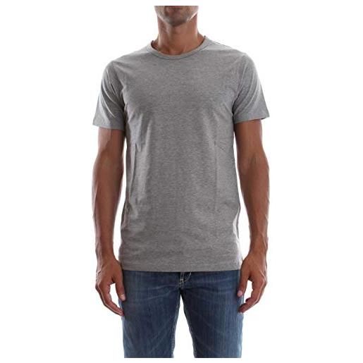 JACK & JONES 12058529 maglietta da uomo con scollo rotondo basic, confezione da 2 pezzi, taglia s, colore grigio chiaro mélange, s