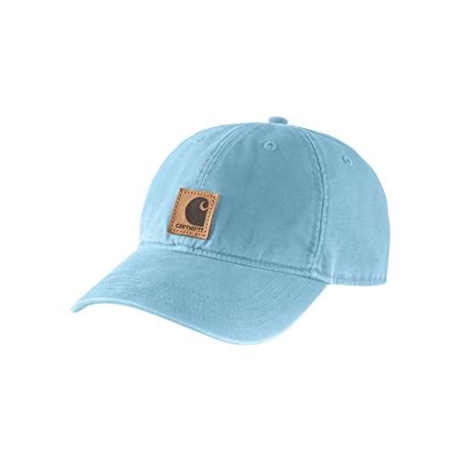 Carhartt canvas cap cappellino, blu (powder blue), taglia unica unisex-adulto
