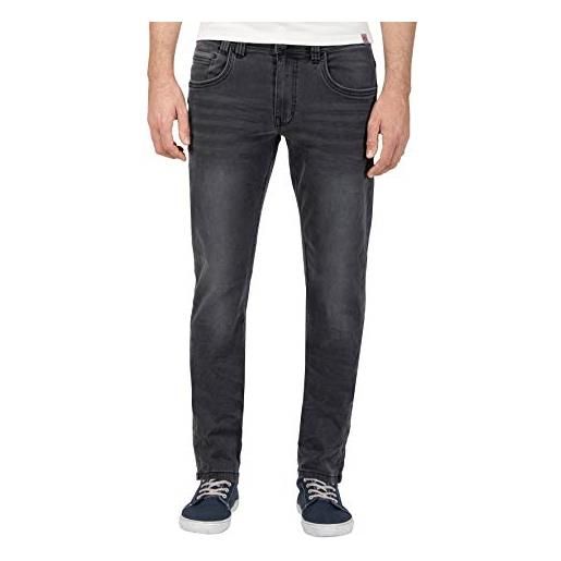 Timezone regular gerrittz jeans slim, anthracite shadow wash 8650, w31/l34 (taglia produttore: 31/34) uomo