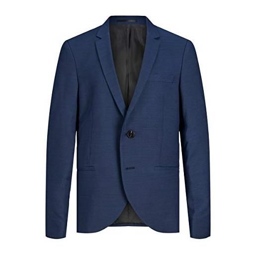 Jack & jones junior jprsolaris blazer jr, navy scuro, 176 cm bambini e ragazzi