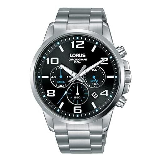 Lorus orologio analogico quarzo uomo con cinturino in acciaio inox 8431242954257