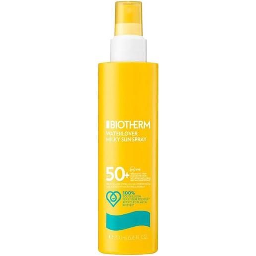 BIOTHERM waterlover milky sun spray spf50 - crema solare 200 ml
