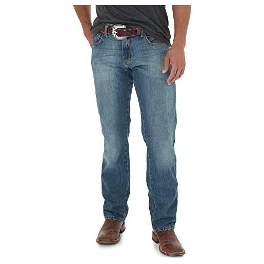 Wrangler jeans da uomo, cavaliere oscuro, w42 / l34