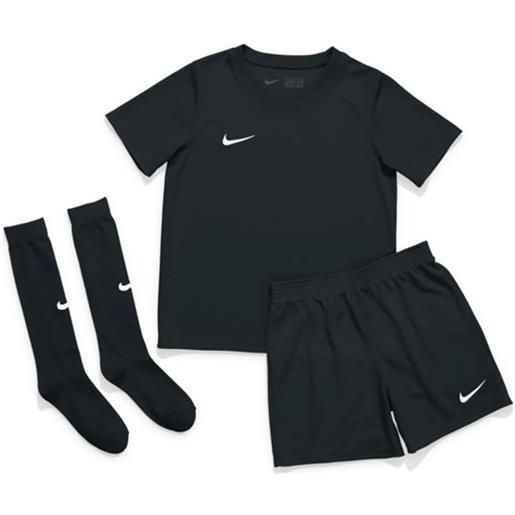 Nike dri fit park little kit set nero 10-12 years