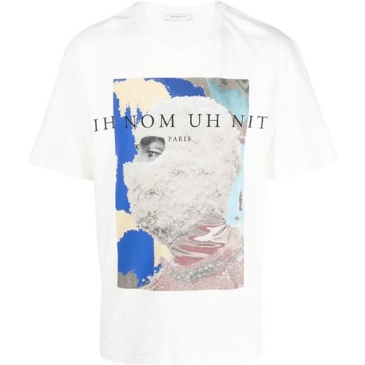 Ih Nom Uh Nit t-shirt con stampa - bianco