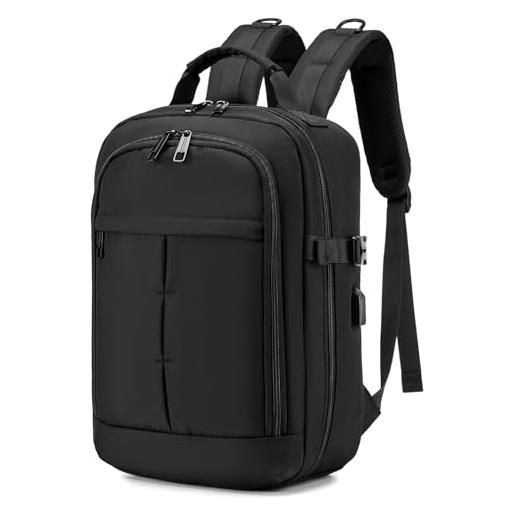 SPAHER Zaino Ryanair Bagaglio a Mano 40x20x25, da Viaggio, Porta PC, 15,6  Pollici Borsa Scuola 20L Ryanair Easyjet