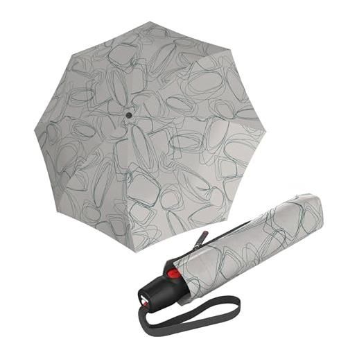 Knirps ombrello t. 200 medium duomatic pure mineral avorio