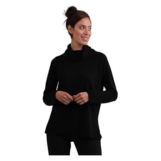 CASH-MERE.CH maglione da donna in 100% cashmere, a 2 fili, grigio. , xxl