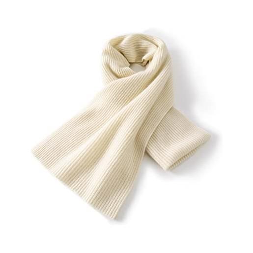 Villand sciarpa in 100% cashmere per donne e uomini, sciarpa avvolgente in cashmere leggero di lusso con confezione regalo (grigio antracite)
