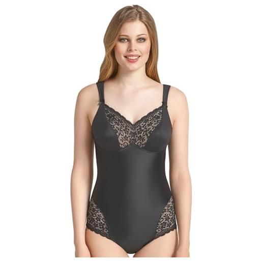 Anita havanna body modellante, nero (schwarz 001), no aplica (taglia produttore: 110b) donna