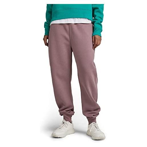G-STAR RAW premium core 2.0 sweat pants, pantaloni donna, viola (dk violet d21320-c235-5616), m