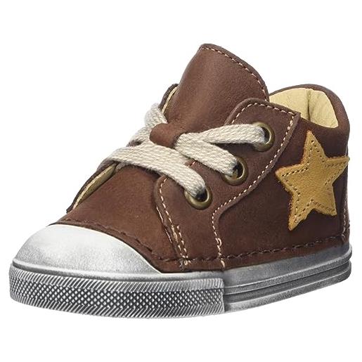 Däumling esther, scarpe da ginnastica unisex-bambini, country espresso, 18 eu