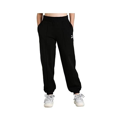 PUMA classic sweatpants tr pantaloni della tuta, nero, l donna