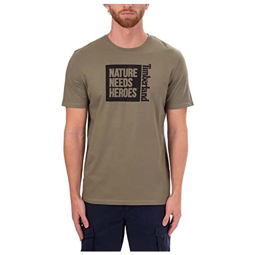 Timberland - t-shirt uomo nature need heroes - taglia m