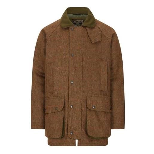 WALKER AND HAWKES giacca country da uomo in tweed - adatta per la caccia - verde salvia - taglie da xxs a 5xl