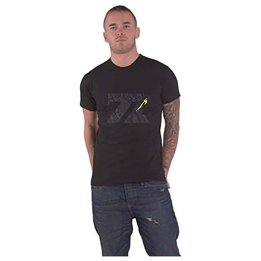 Metallica charred 72 (m72) uomo t-shirt nero 3xl 100% cotone regular