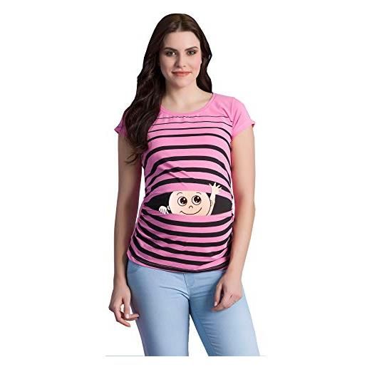 Mutande Premaman Cotone T-shirt Premaman Baby Loading T-shirt