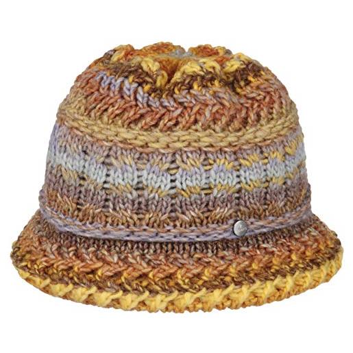 LIERYS alesund cappello a maglia donna - made in germany cappelli cloche da invernali autunno/inverno - taglia unica giallo