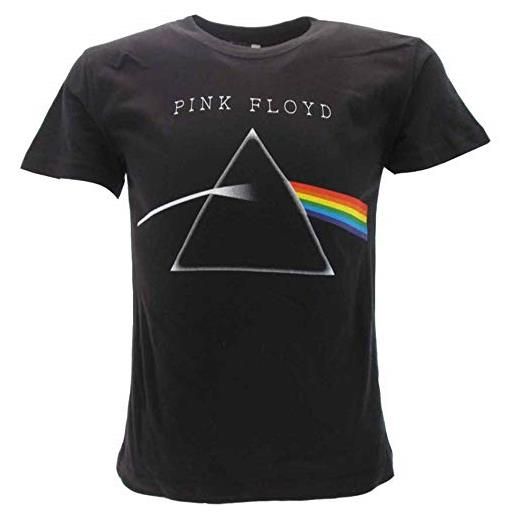Crazy for rock - Originale Pink Floyd t-shirt originale pink floyd bambino bimbo ufficiale maglia maglietta dark side of the moon triangolo (12-13 anni)