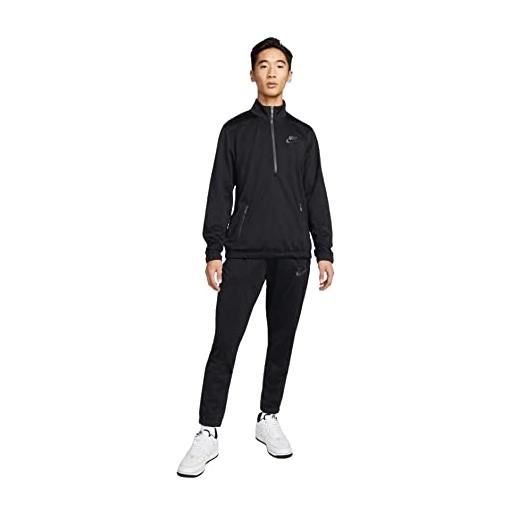 Nike sportswear sport essentials warm up, nero/grigio fumé, m uomo