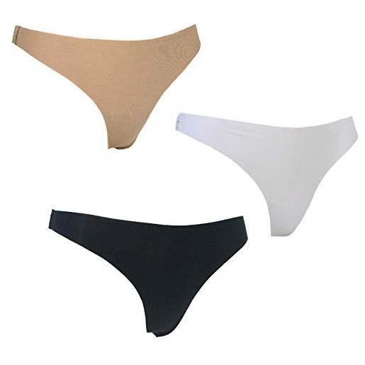 Generico 3 Conf Da 2 Pz Brasiliana Donna In Cotone Bilastico E Pizzo Cotonella 5 122120283