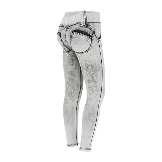 FREDDY - jeans push up wr. Up® 7/8 superskinny denim navetta bleached, denim chiaro, small