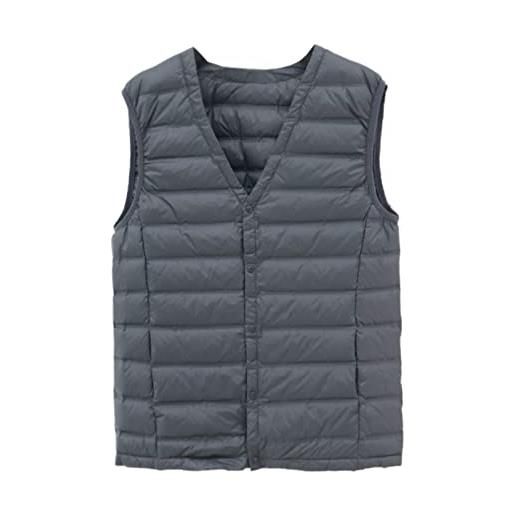 Kobilee gilet corto piumino da donna lavoro trapuntato giubbino 100 grammi leggero elegante piumino smanicato senza maniche caldo imbottita invernale giacca gilet giubbotto smanicato