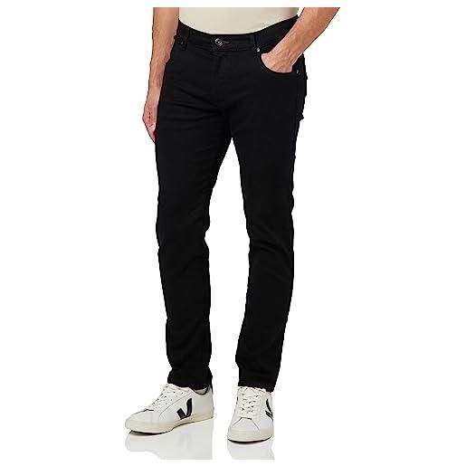 bugatti 3038d-76682 jeans relaxed, nero (black 290), 33w / 32l uomo