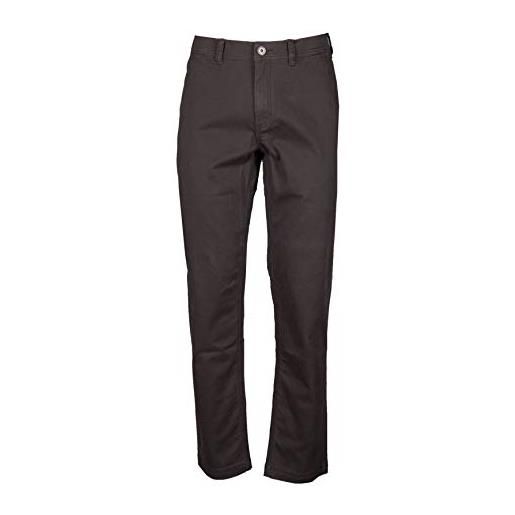 JRC 994272 grenoble pantalone da uomo elasticizzato tessuto prelavato tasche elastici in vita dark grey (xl)
