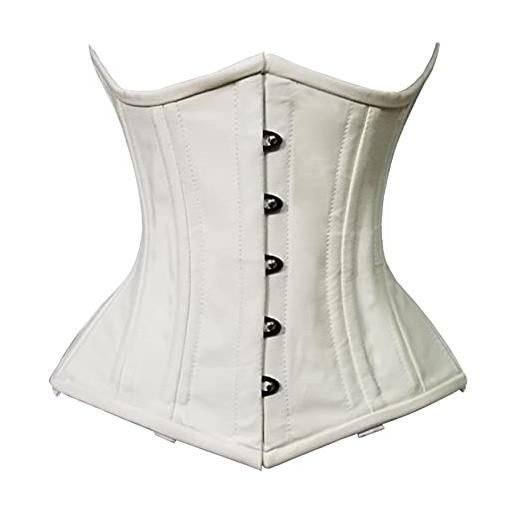 luvsecretlingerie 26 in acciaio donna annata allenamento in vita raso sottoseno bustier corset corsetto #8801