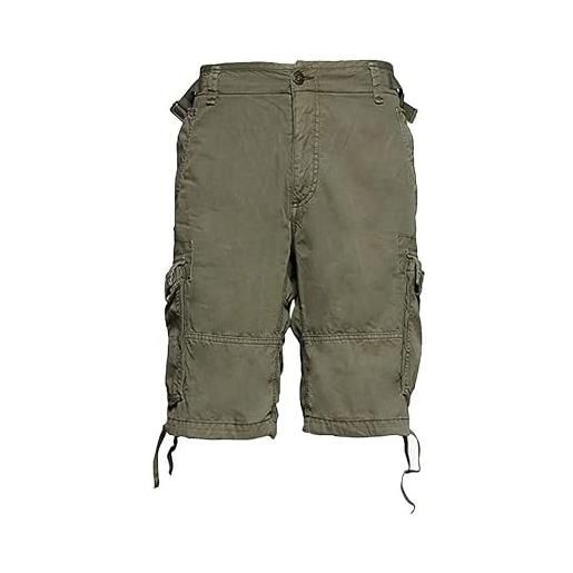 Aeronautica Militare shorts bermuda be003ct1122, da uomo, pilota, cargo shorts, pantaloncino (l it 50, 39284 verde)