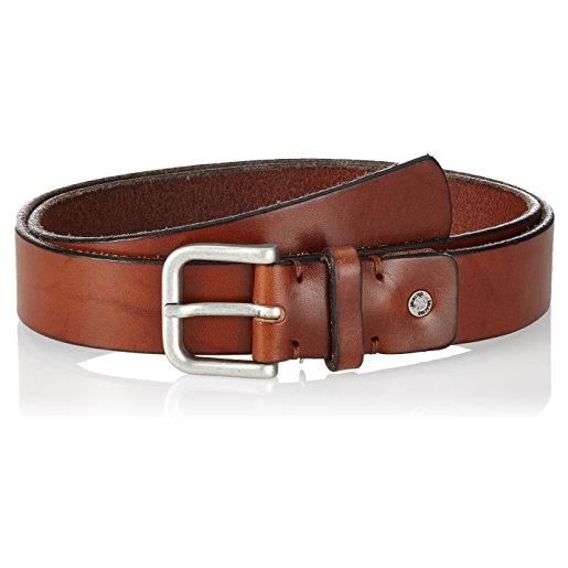SELECTED HOMME slhbasic belt noos w cintura, marrone (cognac), 5 (taglia produttore: 85) uomo