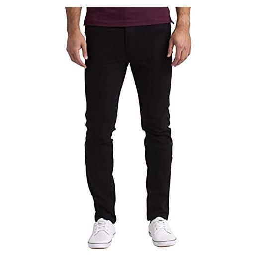 westAce jeans flex da uomo elasticizzati skinny rilassati slim fit casual a tutte le vite pantaloni in denim, blu scuro, w38 / l34