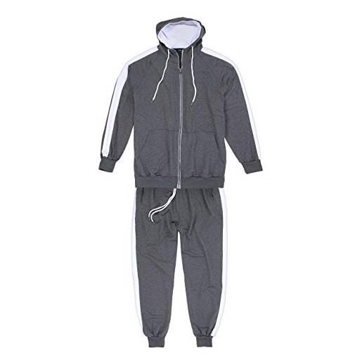 Lavecchia leisure suit/jogging suit pour homme grigio/antracite lv-611