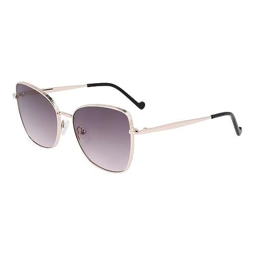 Liu Jo Jeans liu jo lj141s 46591 721 rose gold sunglasses unisex polycarbonate, standard, 55 occhiali, donna
