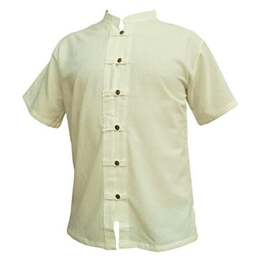 PANASIAM shirt rzi-01, ecru, xxl, shortsl. 